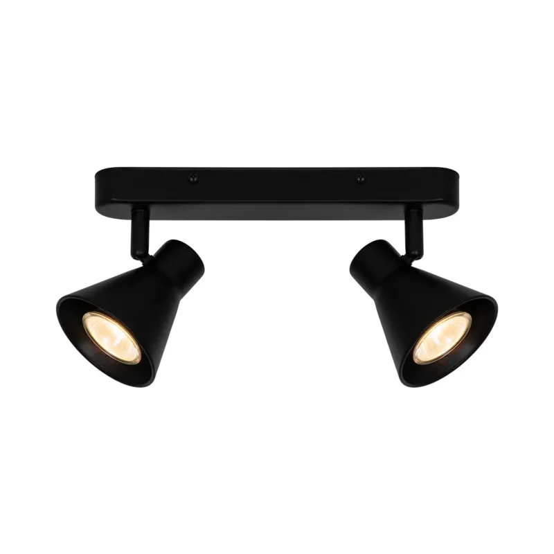 Wysoka jakość Lampa sufitowa EIK Nordlux 2xGU10 35W Metal Czarny NO45770103 - Nordlux